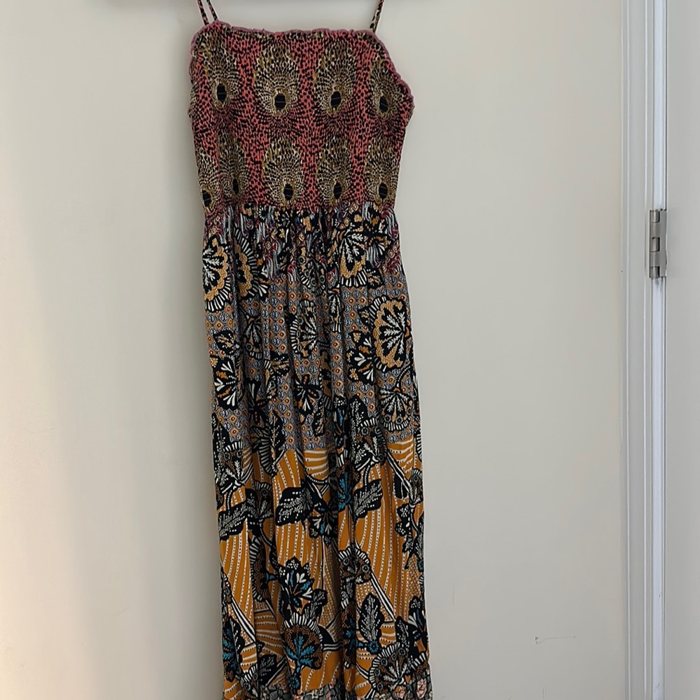 Anthropologie maxi dress